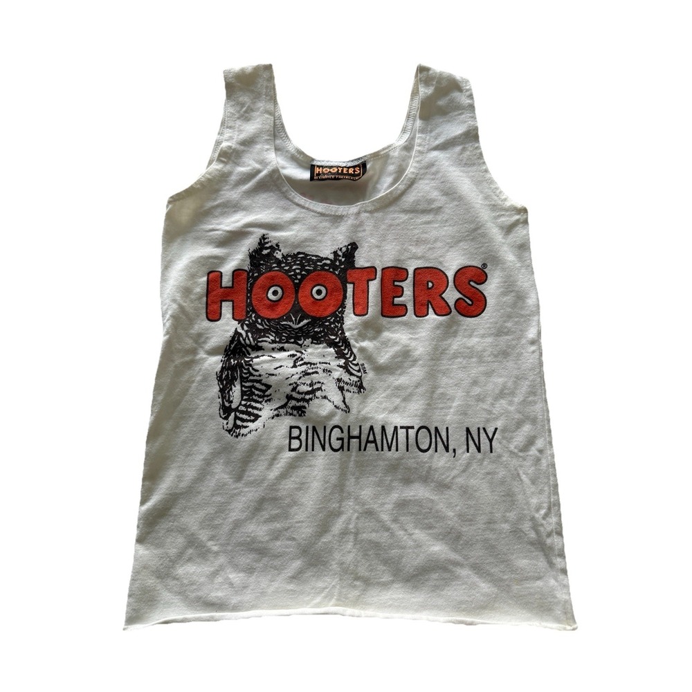 Hooters Girl Worn Rare Vintage Tank from Binghamton, NY XS‎